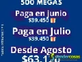 Tigo internet 500 megas $63.120