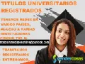 VENDO EN LINEA TITULOS UNIVERSITARIOS REGISTRADOS